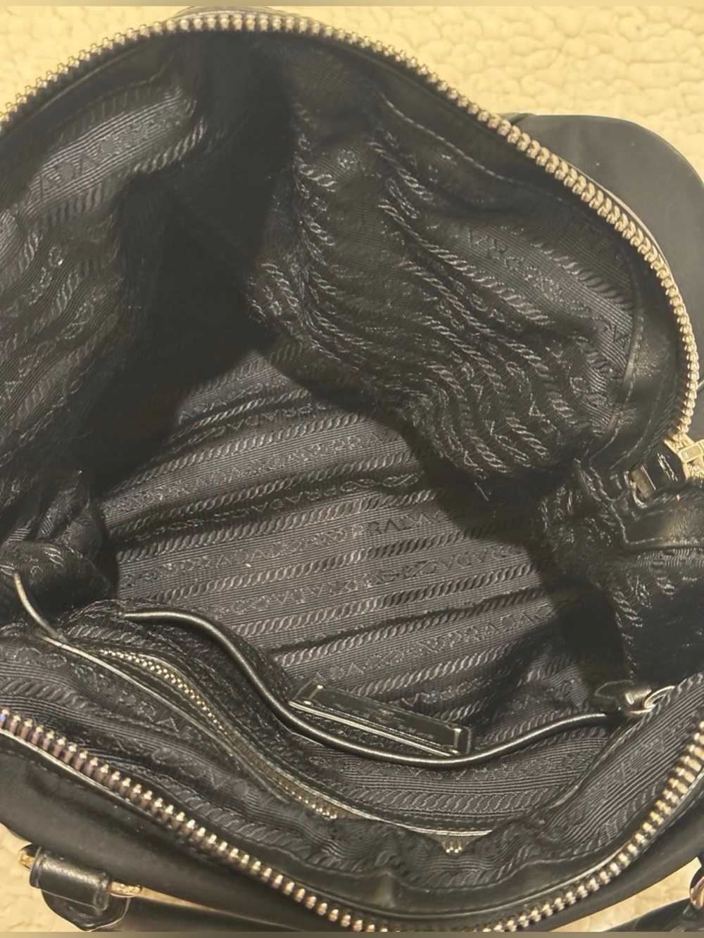 Pre-Loved Authentic Vintage Prada Tessuto - Picture 5 of 12
